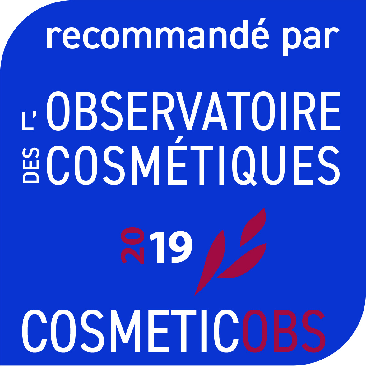 La mousse nettoyante recommandée par l'observatoire des cosmétiques édition 2019